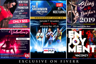 create ad banner header thumbnail designs