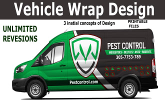 do vehicle wrap decal,for truck wrap ,trailer wrap, car wrap, van wrap design