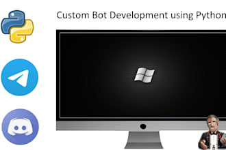 develop custom python bot or automation
