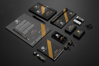 do complete branding including all stationery items