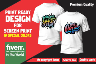 trendy and unique t shirt for print ready