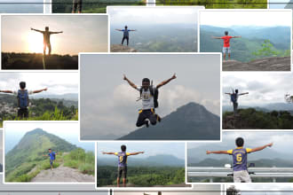 create a unique photo collage from your images birthday gift