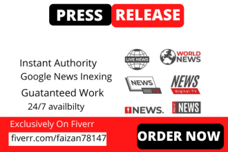 do professional and creative press release writing