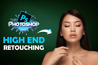do professional pic retouching and pic editing in 5 hrs