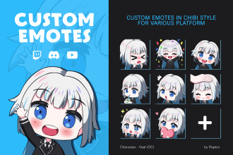 draw custom twitch and discord emotes