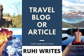write about article writing and travelling and art and culture