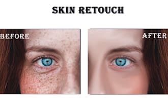 retouch images and edit images in photoshop