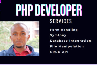 write PHP script to automate tasks and handle app backend