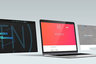 create a wordpress homepage for you