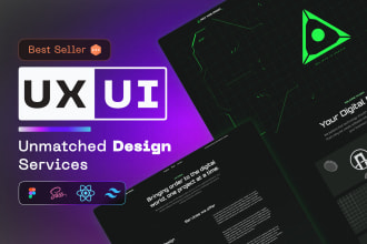 create uiux responsive design for your saas start up, prototype wireframe