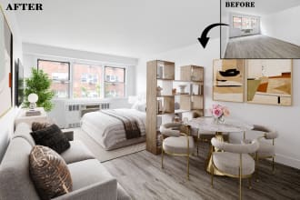 virtual staging and enhance your empty property
