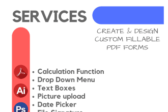 create and design custom fillable PDF forms for business