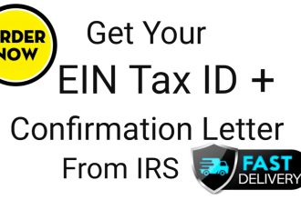get your ein tax id for llc or solo from irs in 24h