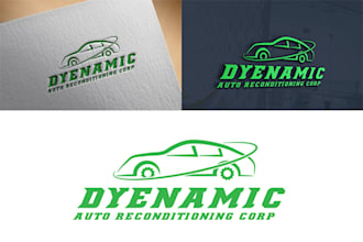 design a creative automotive and car logo