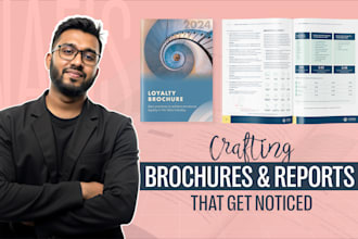 do brochure design, digital brochure, company profile, report design