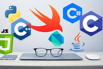 do c, python, java tasks for you