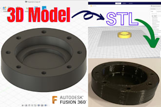 create a 3d model ready for 3d printing