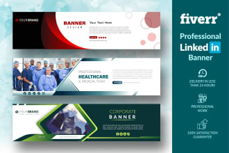 do professional linkedin social media banner