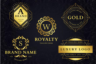 design luxury vintage jewelry fashion boutique logo