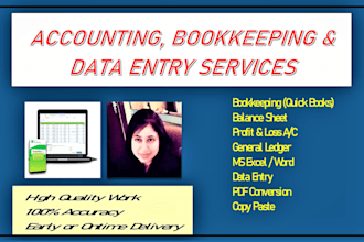 do accounting and bookkeeping  services