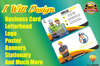 design business card,stationery items and letterhead