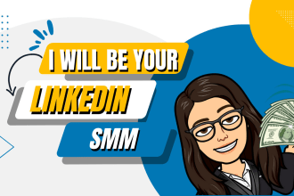 be your linkedin social media manager