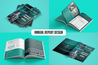 do annual report company profile, brochure design for you
