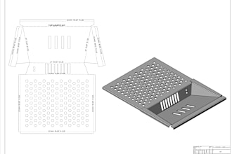 prepare dxf file for laser and plasma cutting