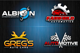 design killer automotive, logistics, and auto detailing logo