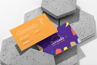do a beautiful clean business card minimalist design