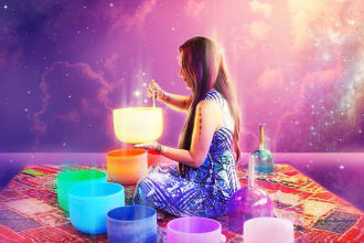 send highest positive energy to align your chakras along of sushumna nadi