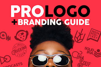 create a professional logo with branding guide