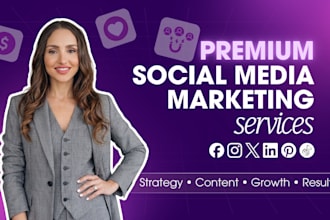 be your social media manager and content creator