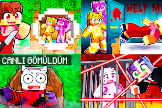 make the best minecraft cartoon style thumbnail and 2d thumbnail