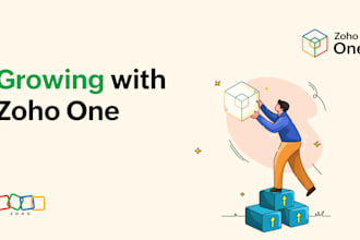 be your zoho developer and consultant , setup zoho creator, zoho CRM, zoho one