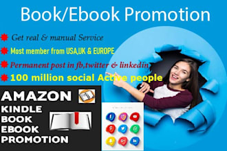 promote your book and ebook in social site