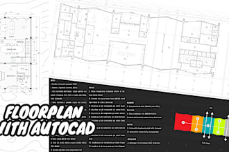 make an architectural drawing in autocad