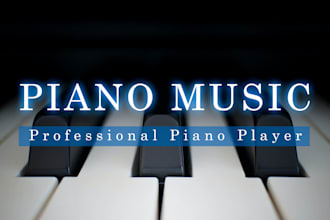 record piano and keyboard for your song