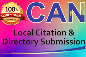 do 300 canada local citations for local seo