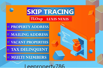 do real estate skip tracing