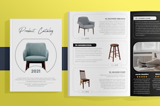 design catalog, brochure, booklet, company profile, indesign