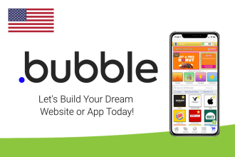build your dream website or app in bubble io