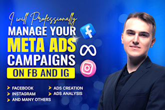 professionally manage your meta ads campaigns on fb and ig