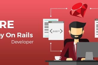 build and develop website on ruby on rails