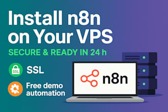 deploy and configure n8n on your vps or home server