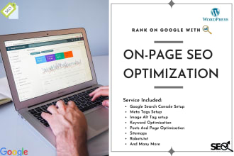 do wordpress SEO on page optimization
