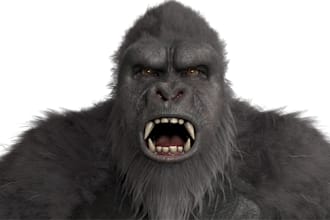 make realistic 3d monsters and scary creatures