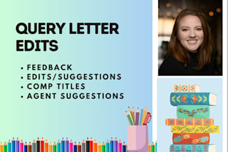 edit your query letter for literary agents