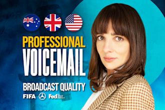 record quality IVR, on hold and voicemail messages