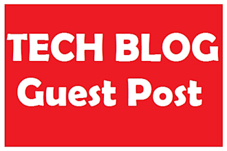 do tech guest post on high da DR technology blog with dofollow backlinks